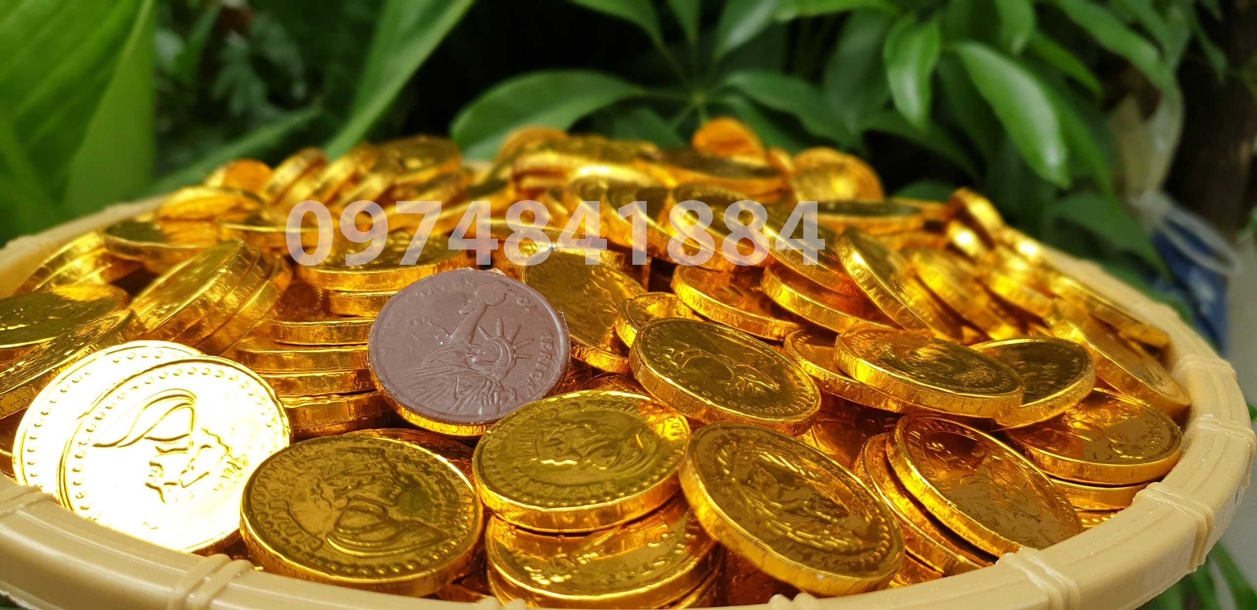 Socola đồng tiền Ngọc Hân 1kg - socola tết