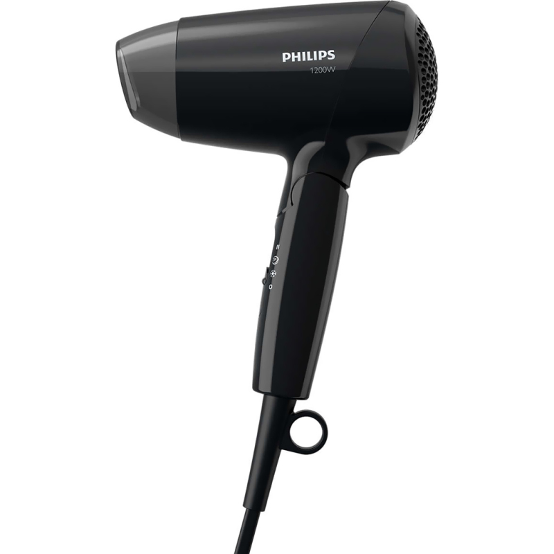 Máy sấy tóc Philips BHC010/10 Đen - 1200W + 2 Tốc Độ Sấy + Sấy Mát - - Bảo Hành 2 Năm Toàn Quốc giá rẻ