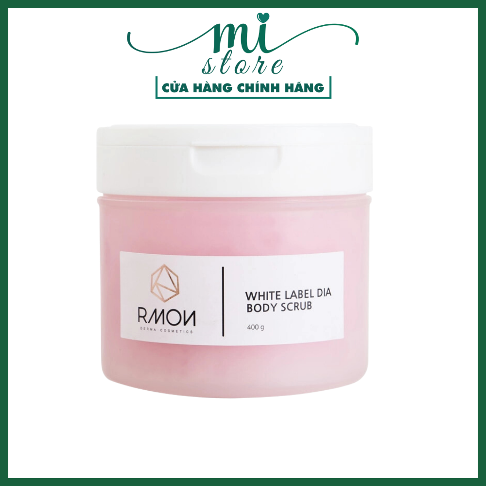 Tẩy Tế Bào Chết Body Rmon White Label Dia Body Scrub (Hũ 400g)