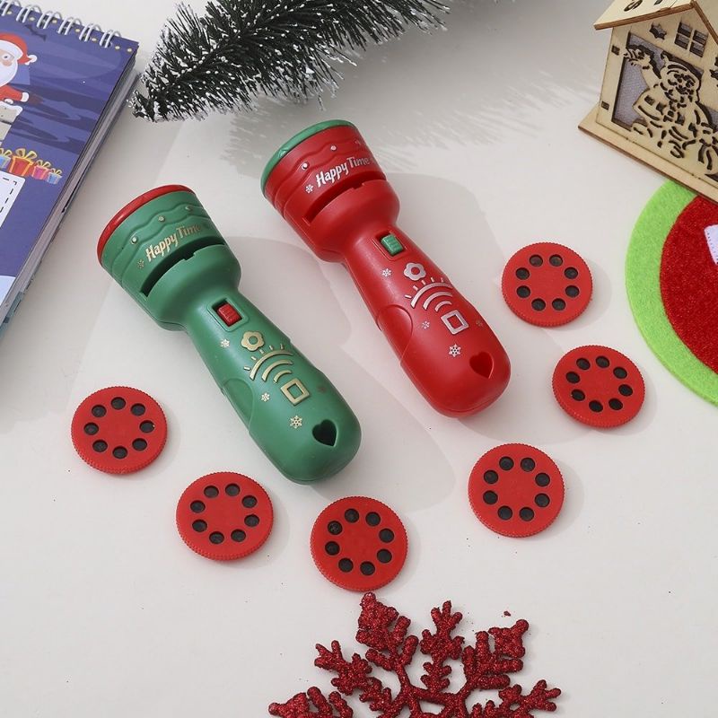 Đèn pin chiếu hình phiên bản Giáng sinh 2025🎄🎄🎄🎁🎁🎁