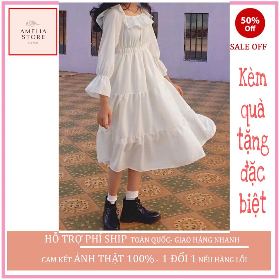 (ẢNH THẬT) ĐẦM TRỄ VAI ULZZANG CÔNG CHÚA 2 LỚP V18 THỜI TRANG HÀN QUỐC, AMELIA, ĐẦM XÒE, ĐẦM CÔNG CHÚA, ĐẦM DỰ TIỆC, ĐẦM DỰ TIỆC CƯỚI, ĐẦM NỮ ĐẸP