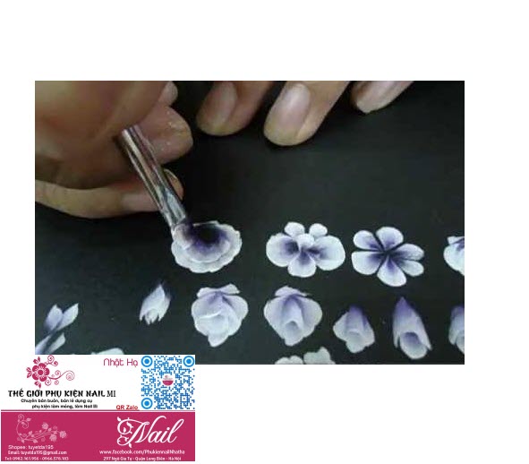 Bảng Đen Tập Vẽ Nail Chuyên Dụng