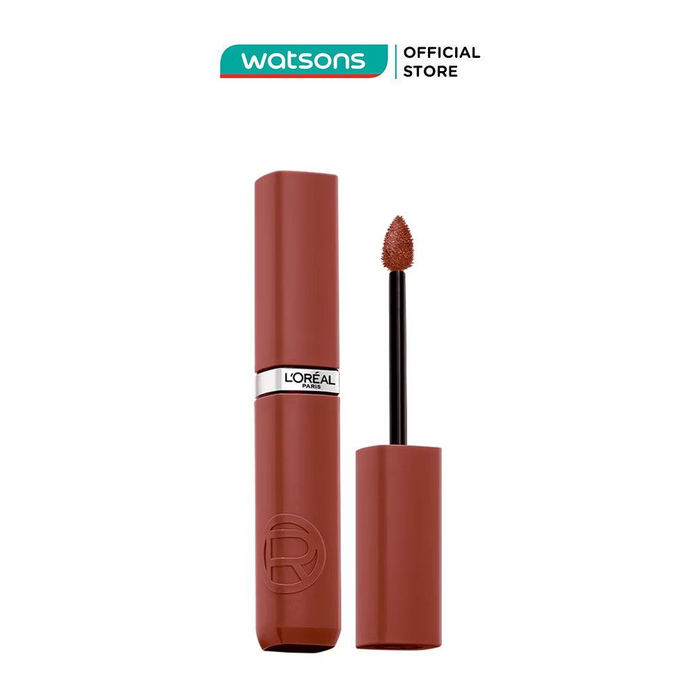Son Kem L'oreal Paris Infallible Matte Resistance 5ml.#210 Tropical Vacay Cam Hồng Đào