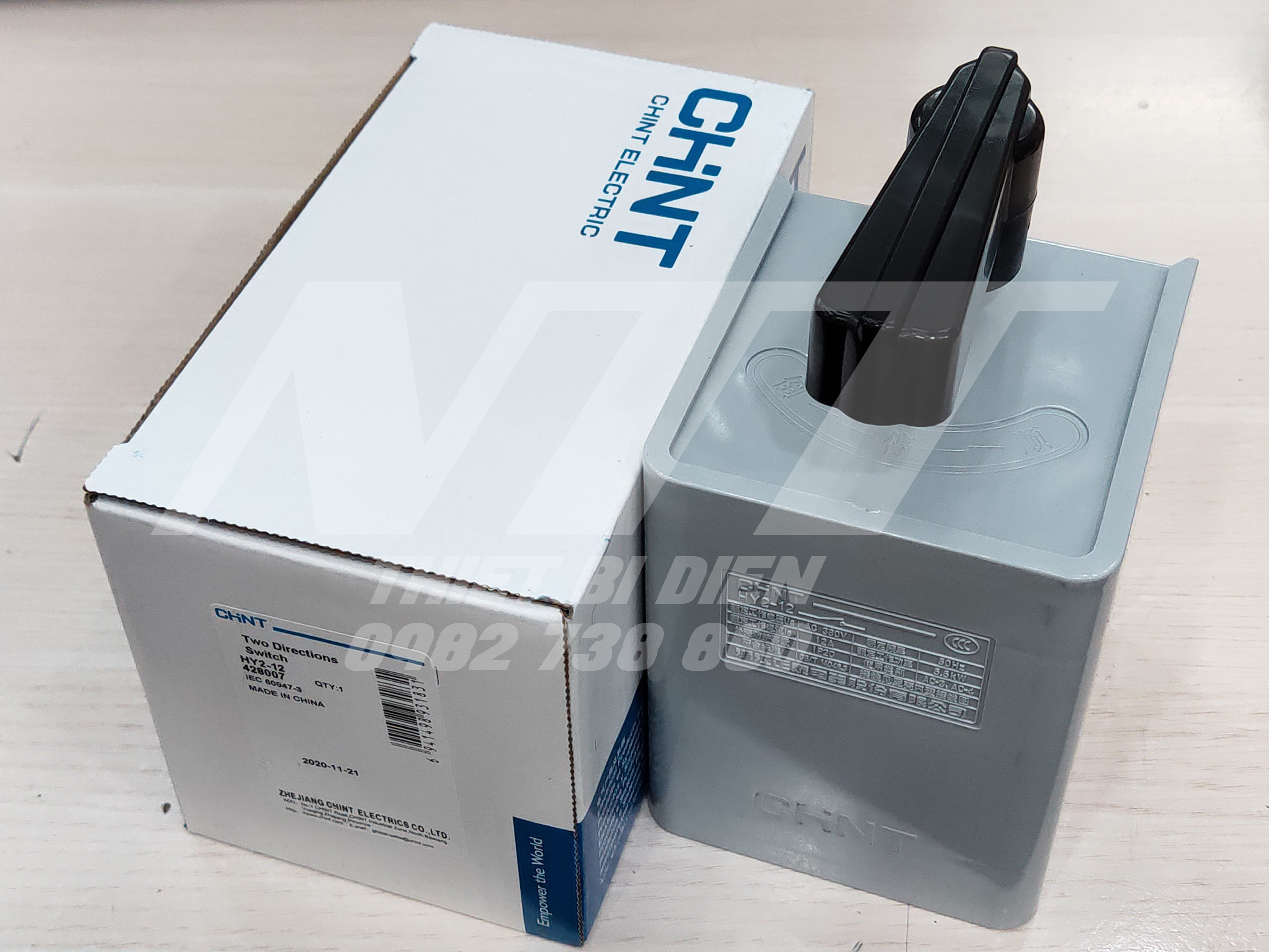Công tắc đảo chiều hy2-12 chint