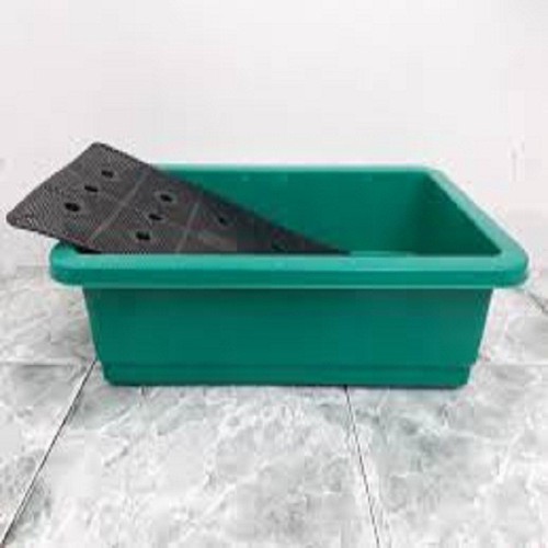 [HCM]Combo 5 Chậu Khay Nhựa Trồng Rau 65cm x 42cm x 16cm
