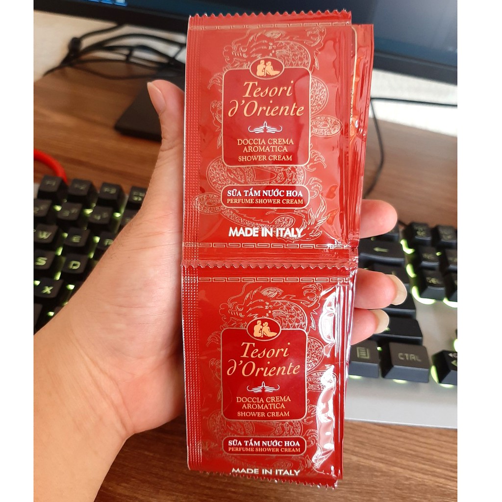 Sữa tắm nước hoa Tesori d’Oriente 12x7ml