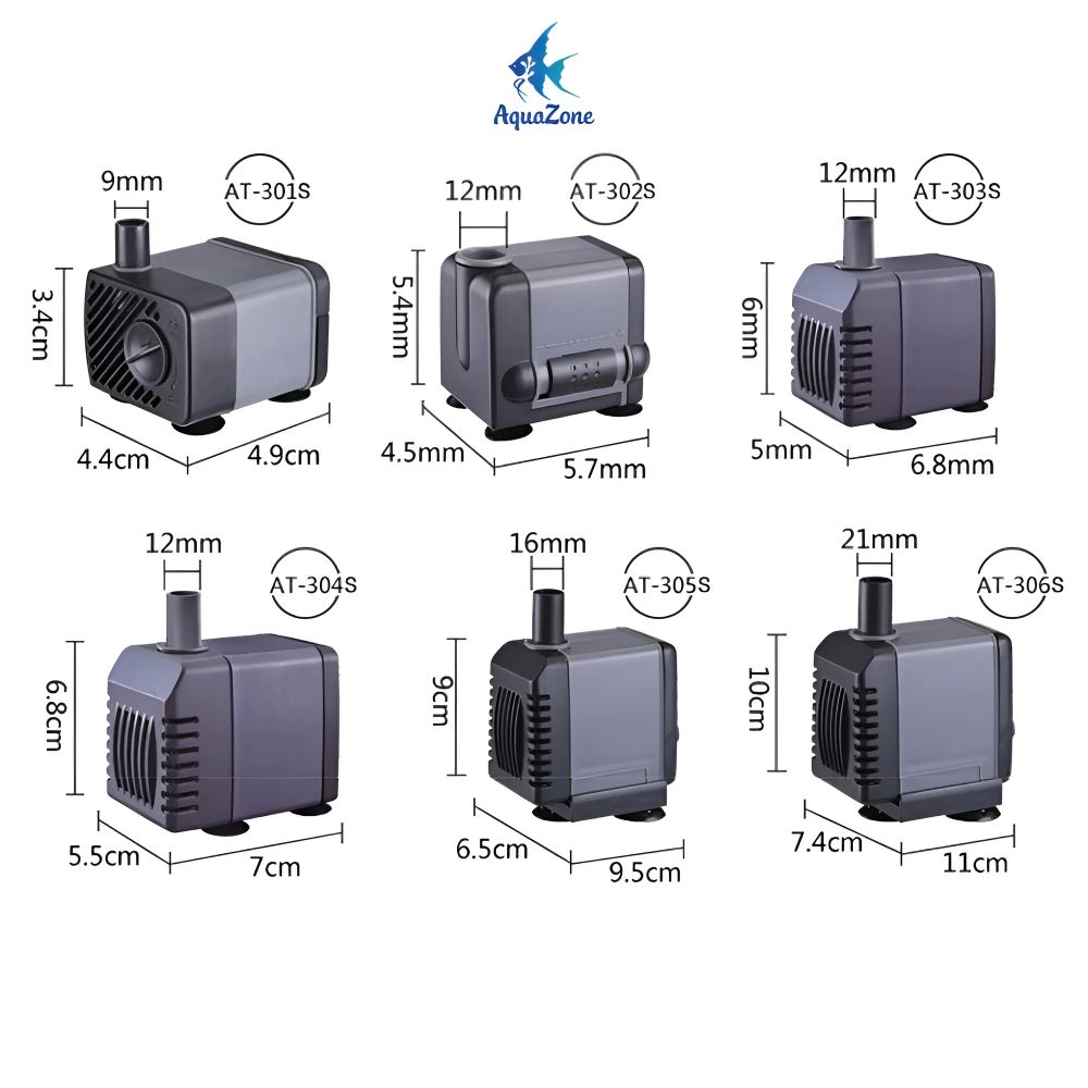 Máy bơm nước bể cá ATMAN AT (AT 301S - AT 302S - AT 303S - AT 304S - AT 305S- AT 306S)