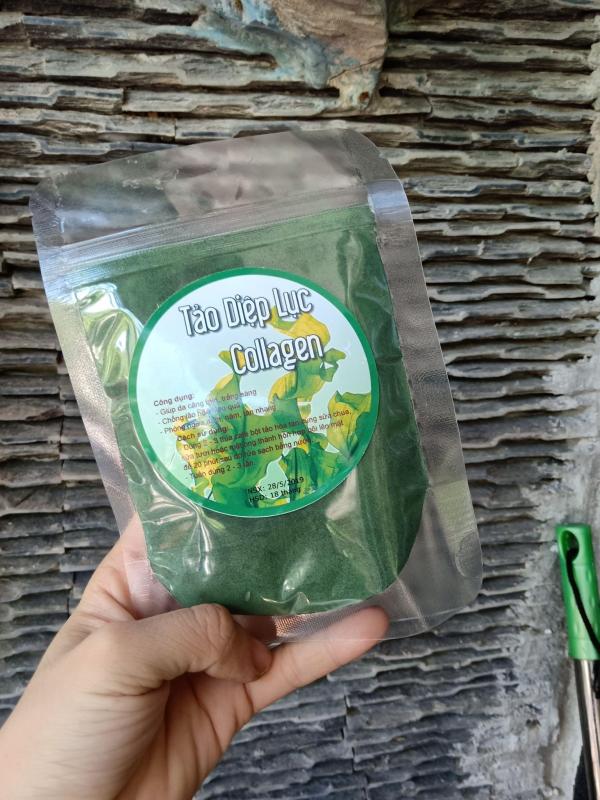 100g Tảo Diệp Lục Collagen ( uống hoặc đắp măt đều thích )