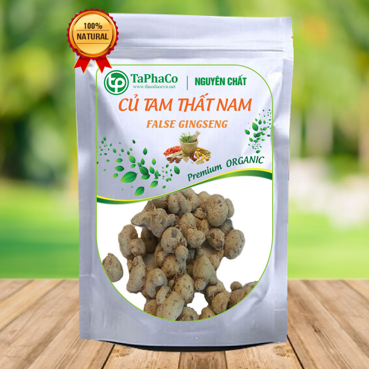 Củ tam thất nam khô 1kg - Tấn Phát