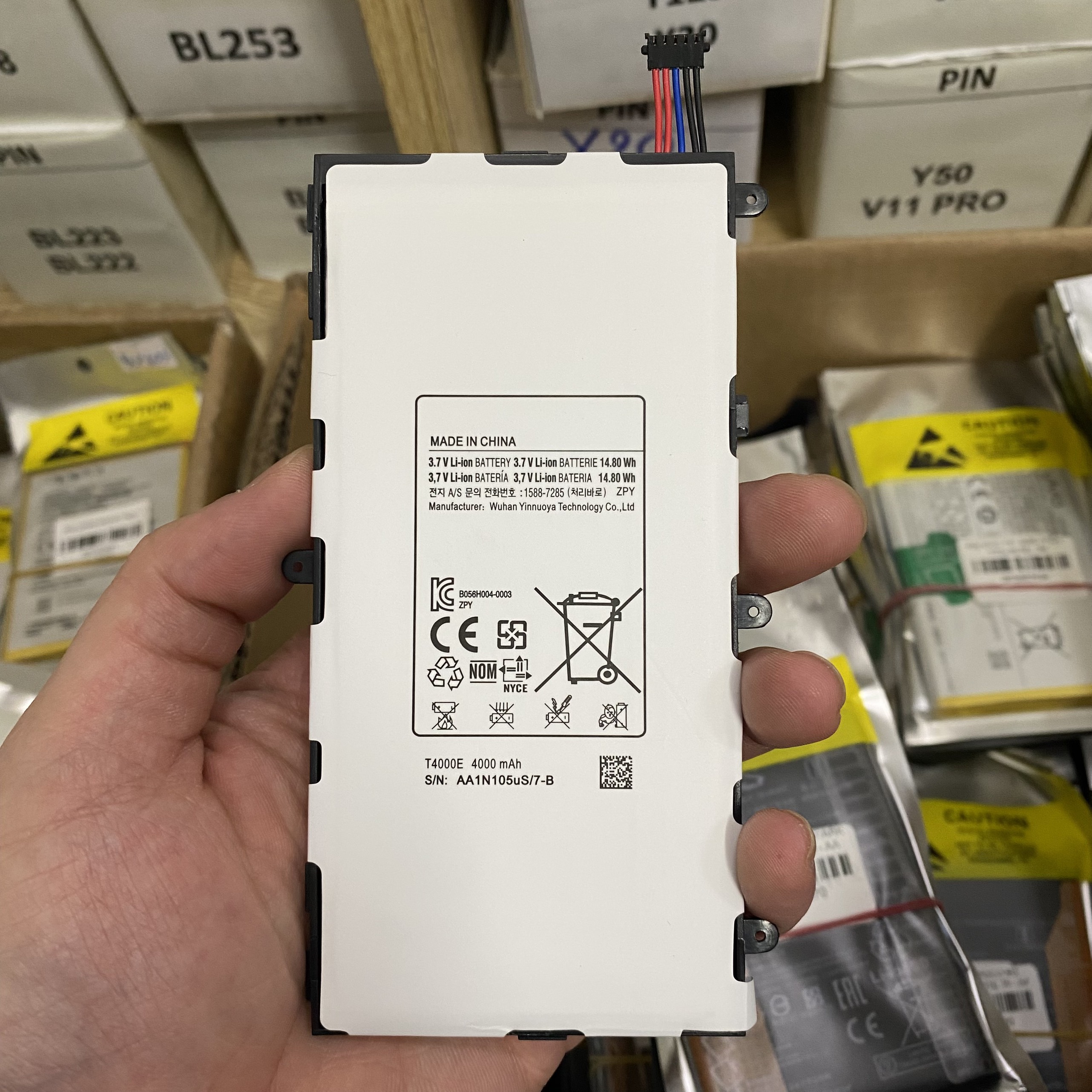Pin samsung galaxy tab 3 7.0 - sm t210 - t211 bảo hành 3 tháng