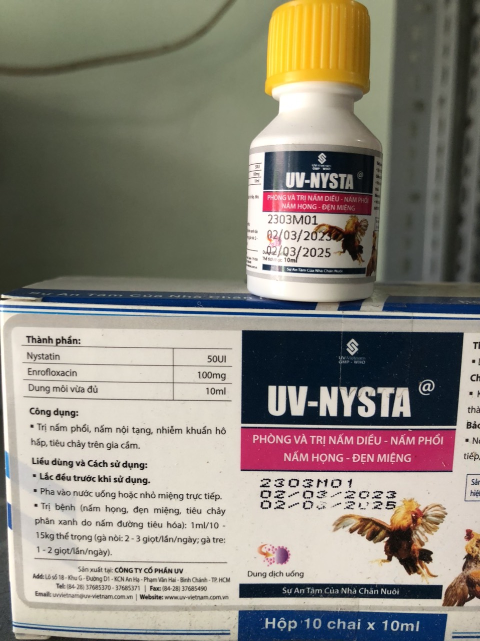 UV Nysta lọ 10 ml