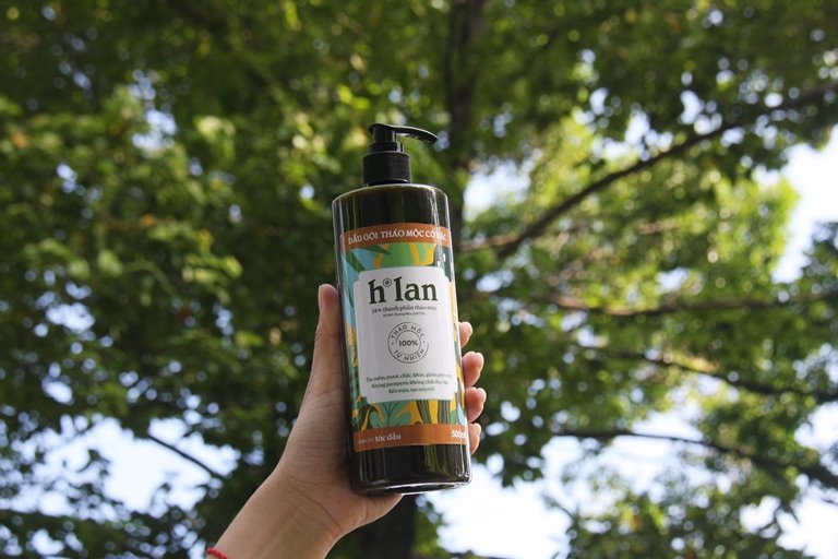 Dầu Gội Thảo Mộc Tươi H*LAN - Tóc Dầu - 500ml