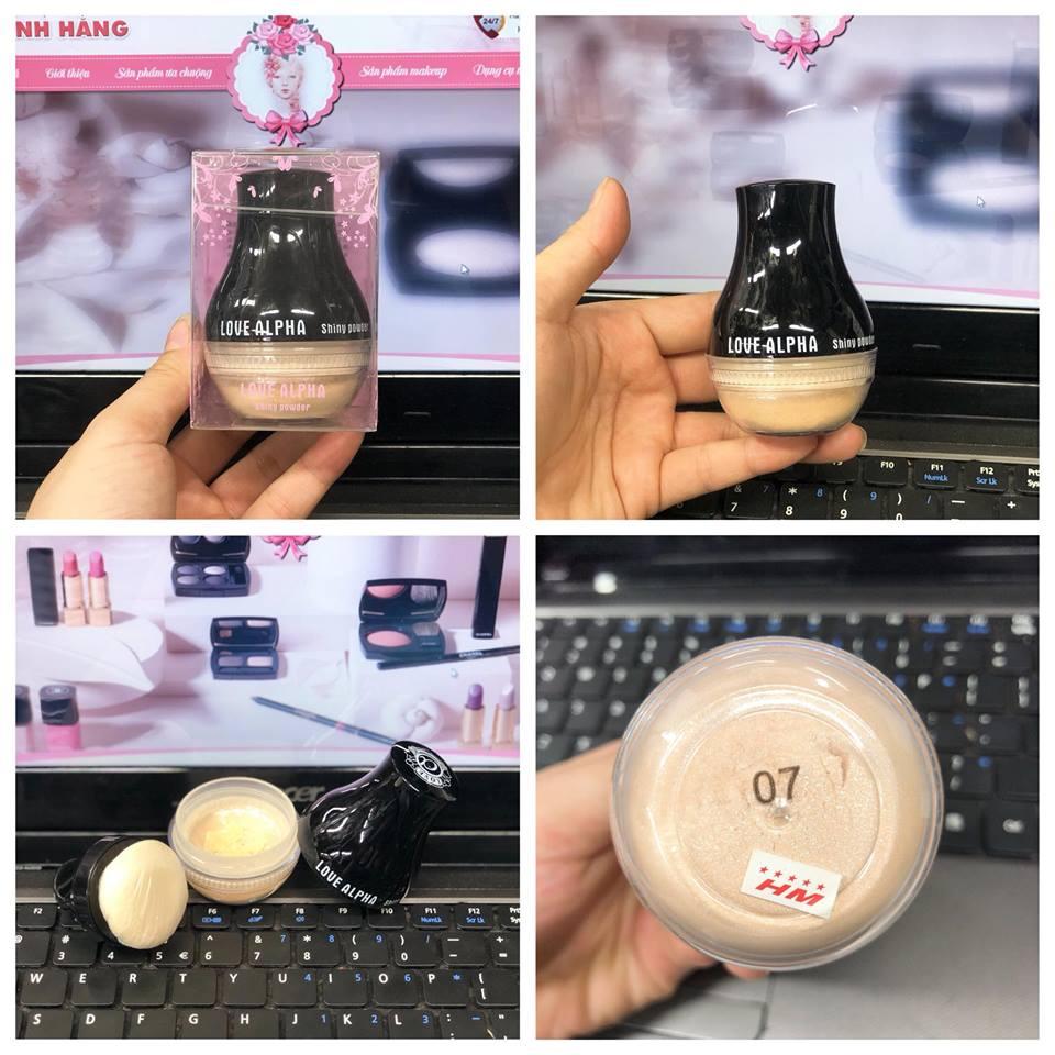 Phấn phủ bột bắt sáng có nhủ Love Alpha