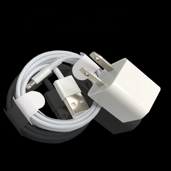 Bộ sạc cáp cho điện thoại Ip 5/5S/6/6S (Trắng)