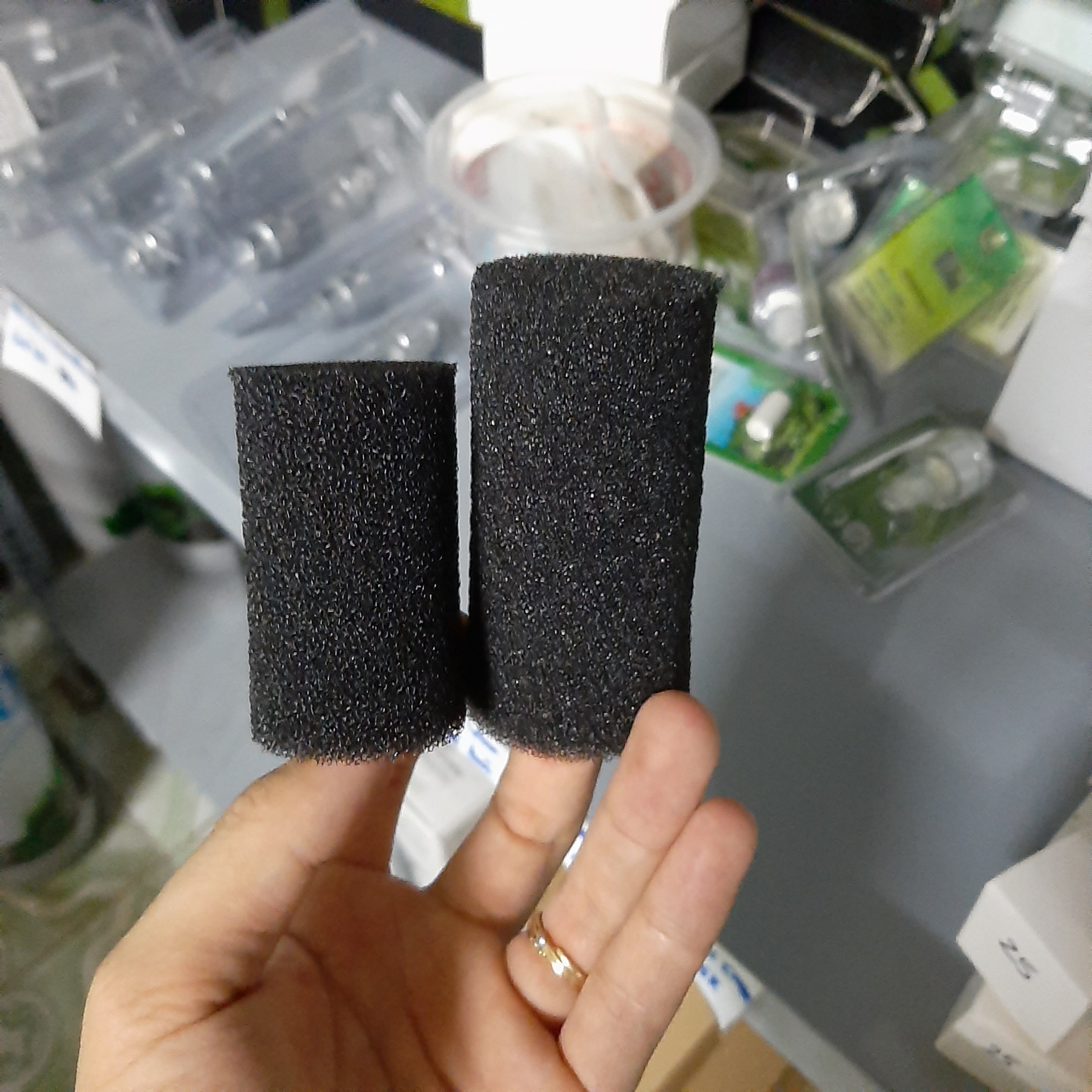 Bịt Tép Xốp - Kiêm Lọc Bio Cho Bể Cá Cảnh Thuỷ Sinh