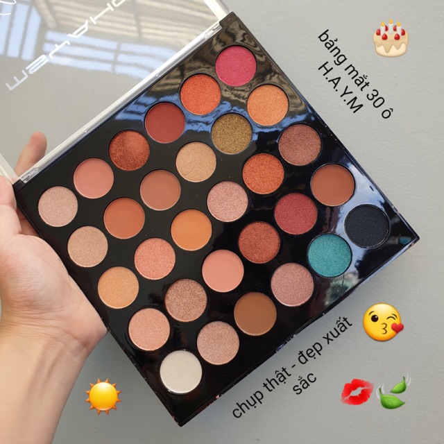 [HCM]Bảng Phấn Mắt MSYAHO Wild at Heat 30 ô tông màu siêu đẹp