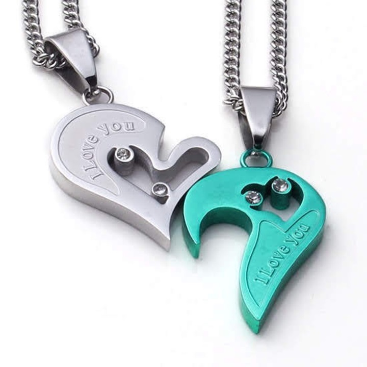 Dây chuyền cặp valentine khắc tên MDC12x