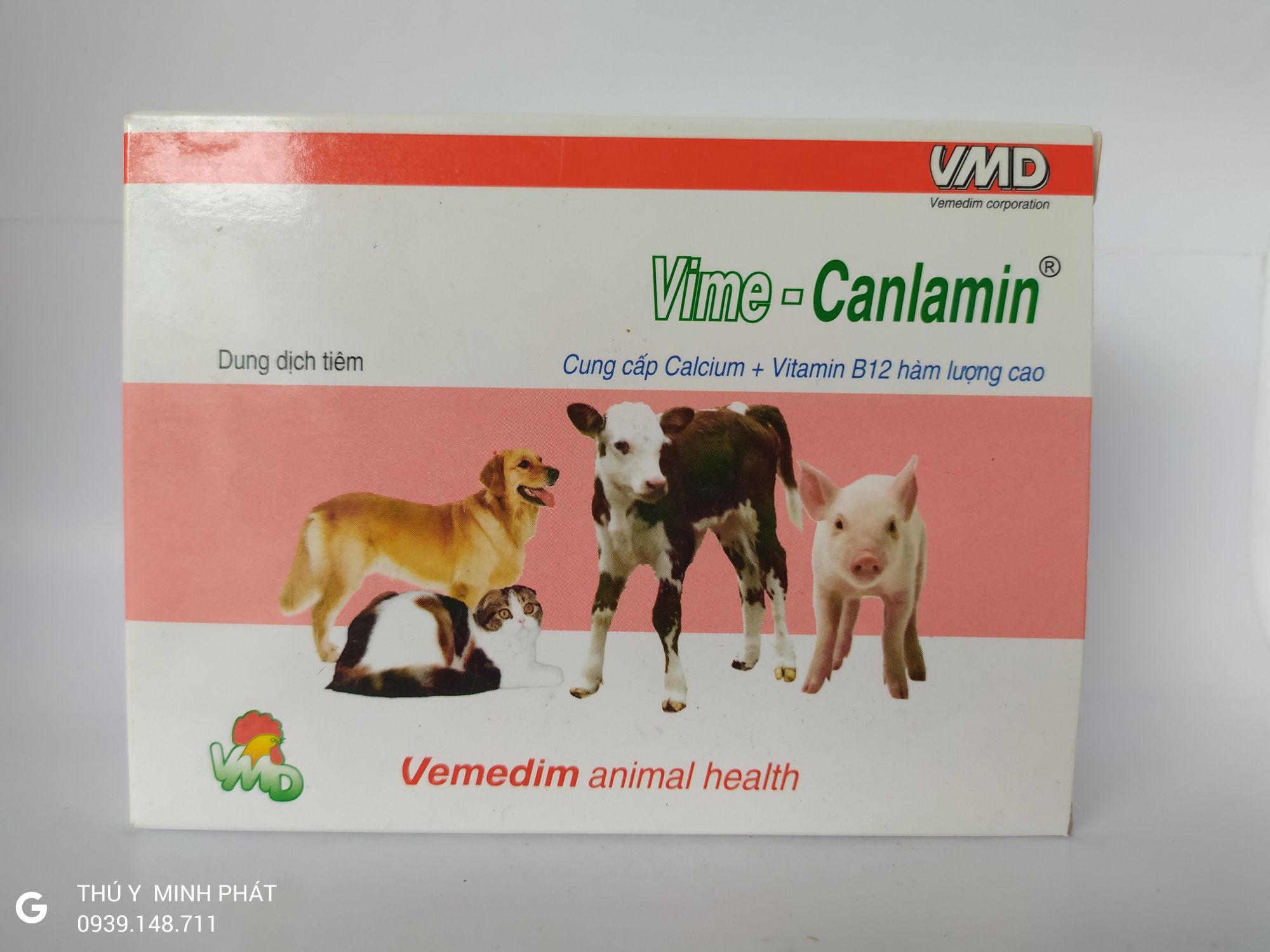 CALAMIN B12 VITAMIN B12 (HỘP 10 ỐNG 5ML)