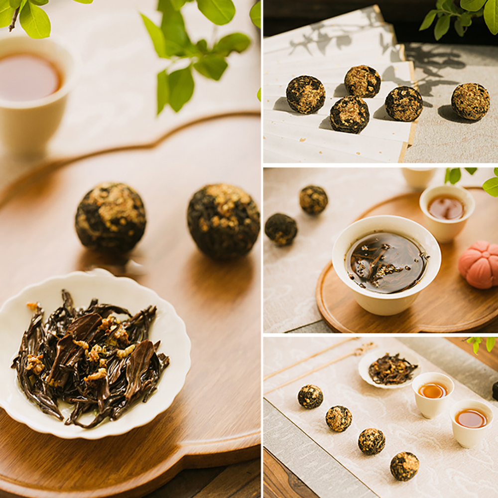 Trà Phổ Nhĩ Nở Hoa 1 Viên Tự Chọn