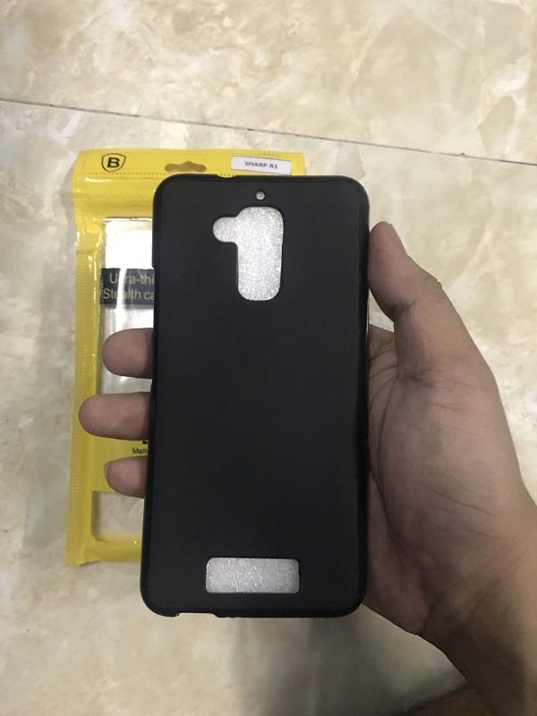 Ốp lưng Sharp R1 - đen