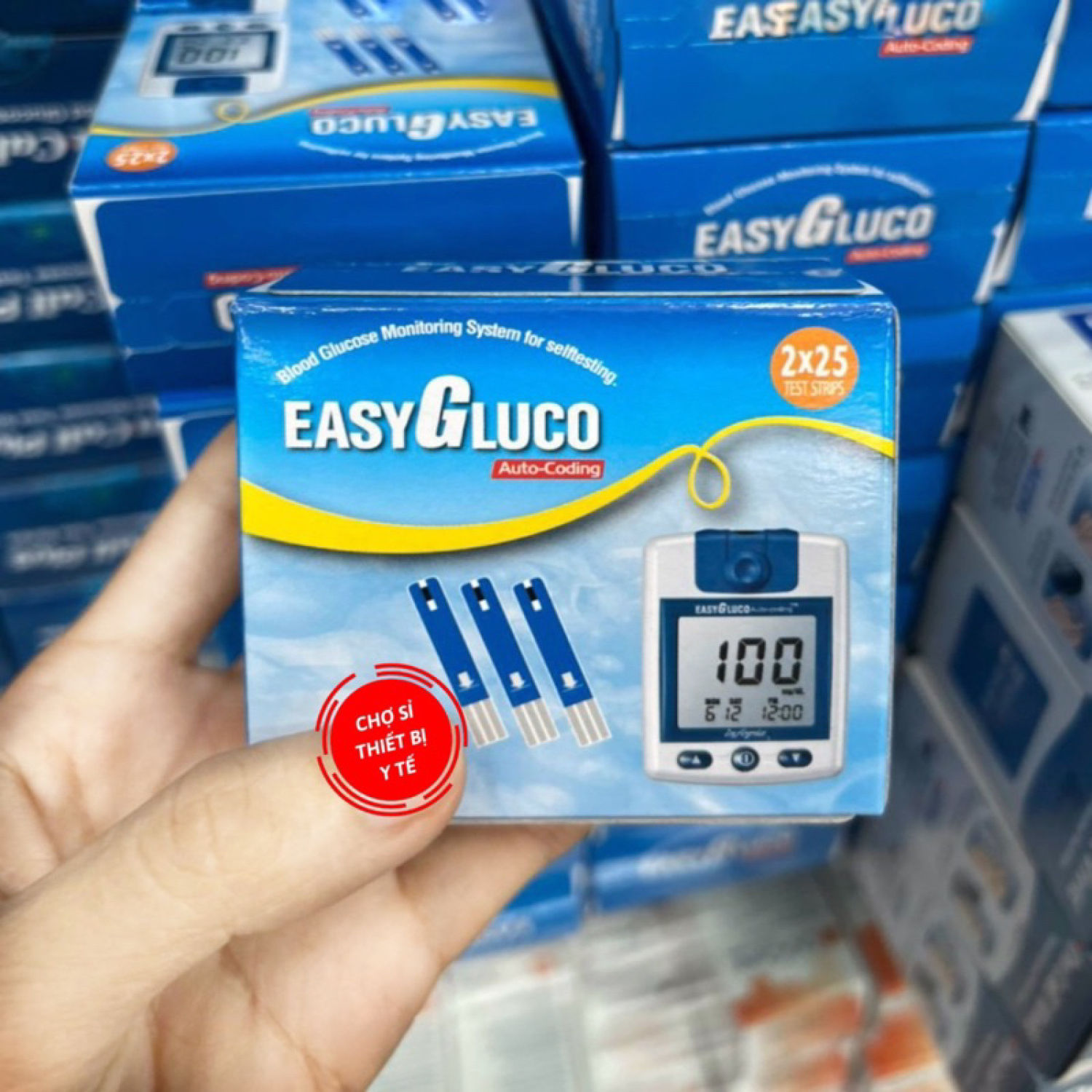 Que thử đường easy gluco date 5/2025