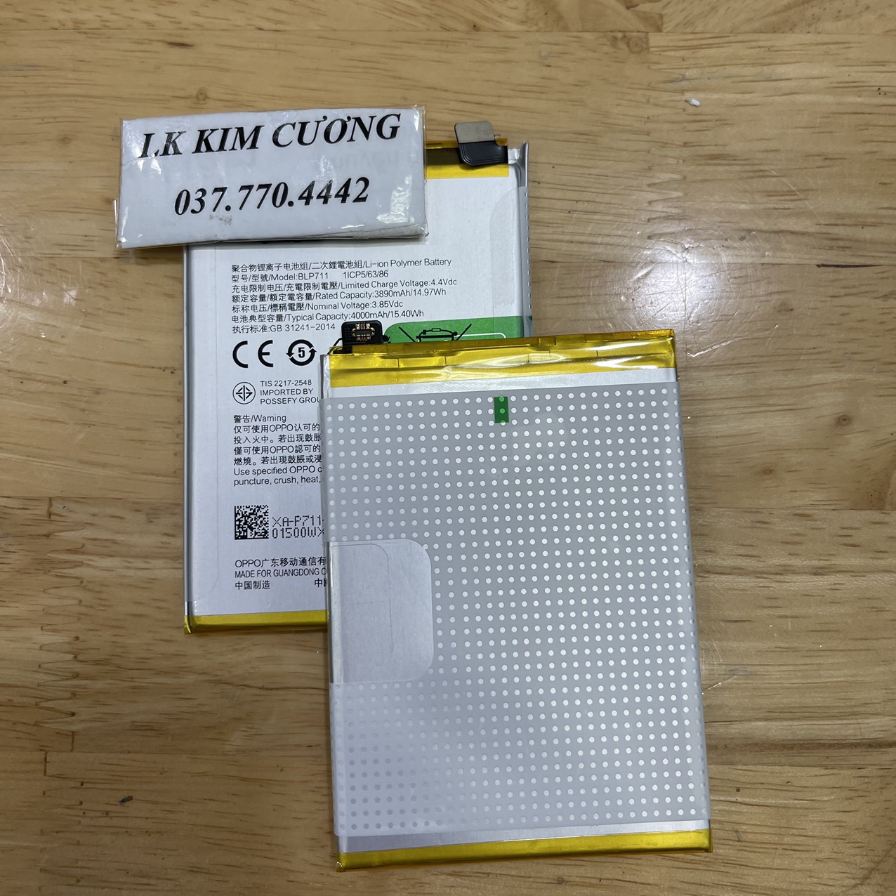 Pin blp711 dành cho oppo a1k