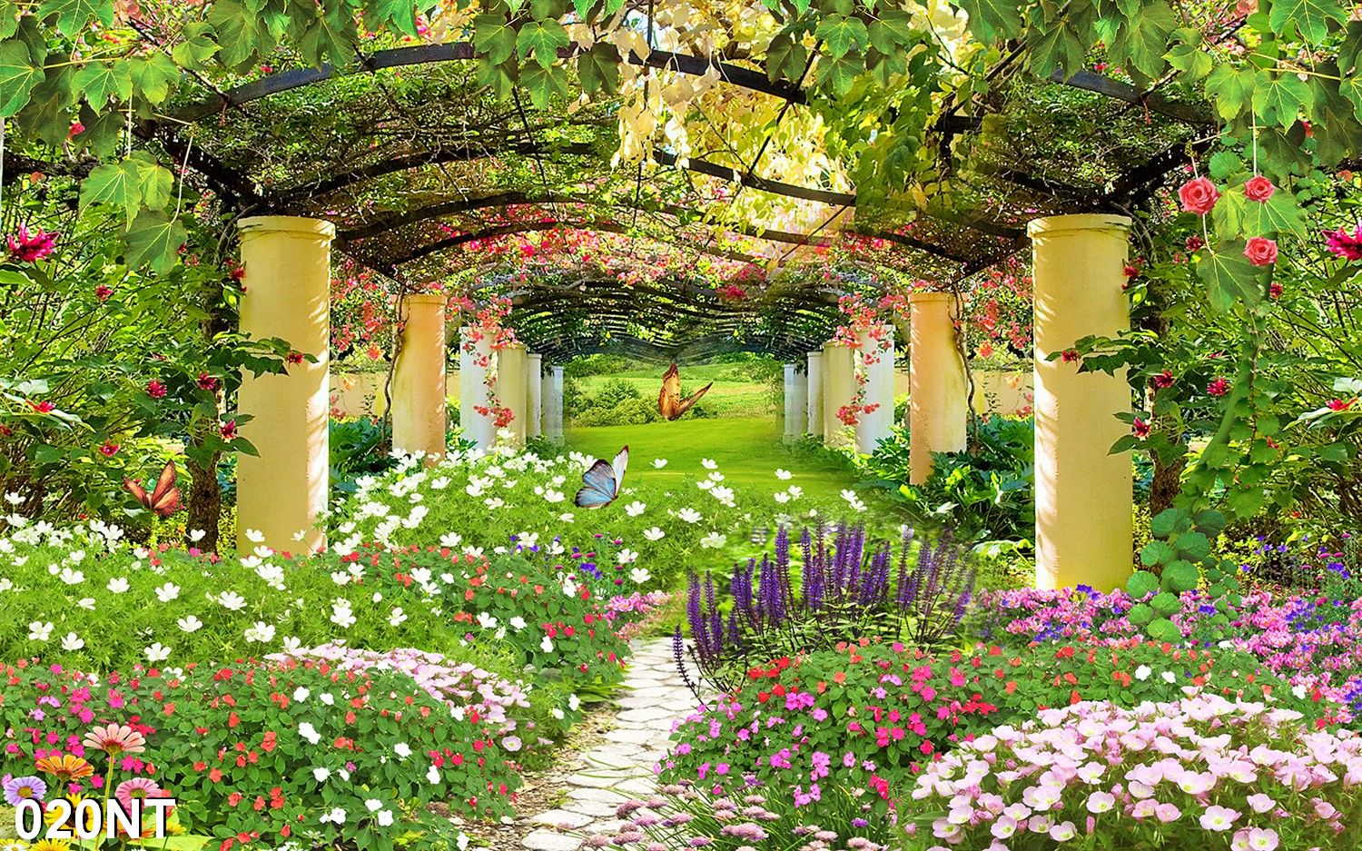 TRANH DÁN TƯỜNG 3D PHONG CẢNH THIÊN NHIÊN ĐẸP - TRANH PHONG CẢNH SƠN THUỶ - YAN SHOP