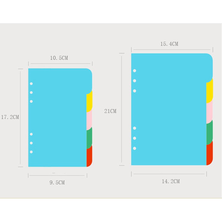 [HCM]GIẤY PHÂN MỤC CHO PLANNER