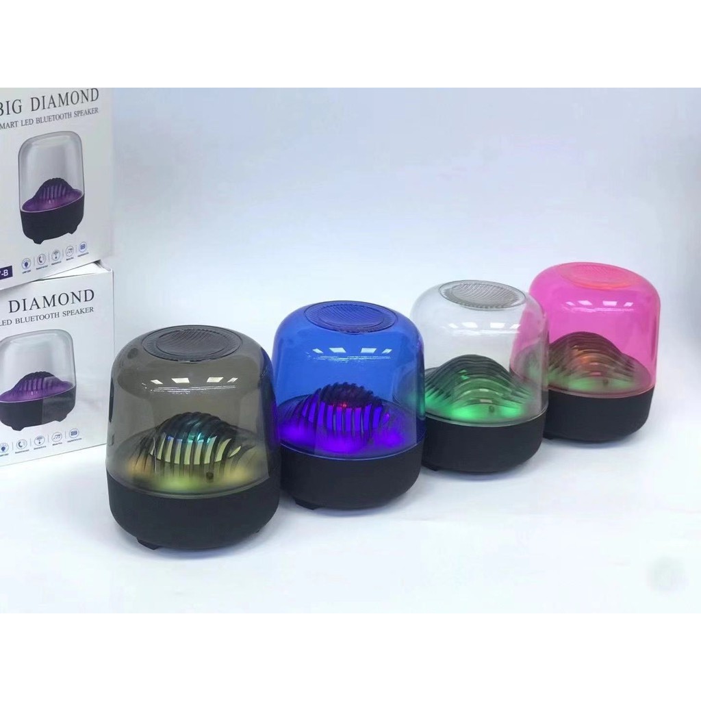 Loa Bluetooth Đèn Led Đổi Màu Theo Nhạc -  Big Diamon