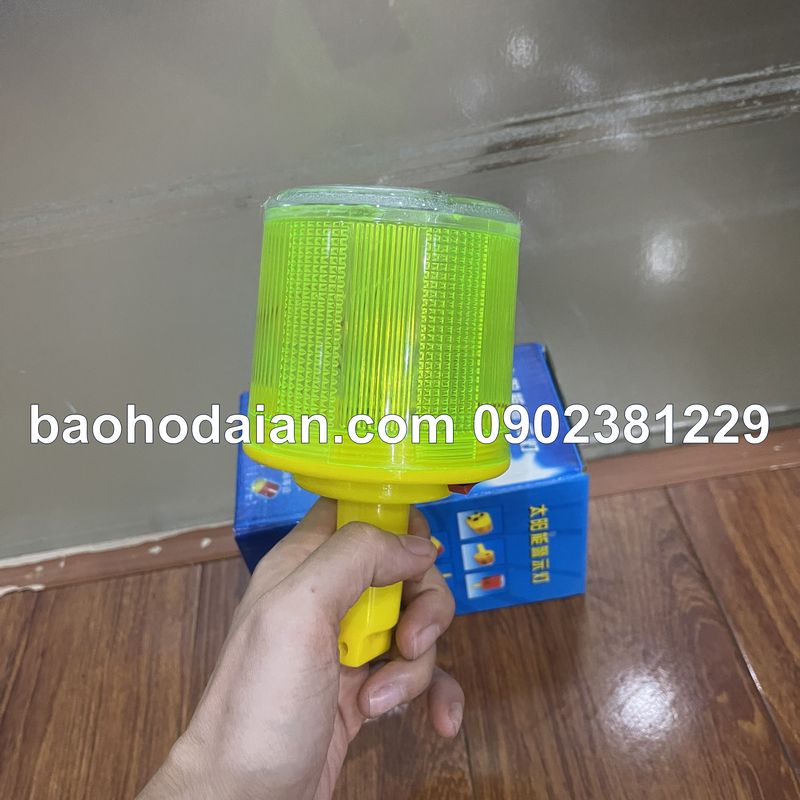 Đèn chớp cảnh báo năng lượng mặt trời JS03 (màu xanh lá)
