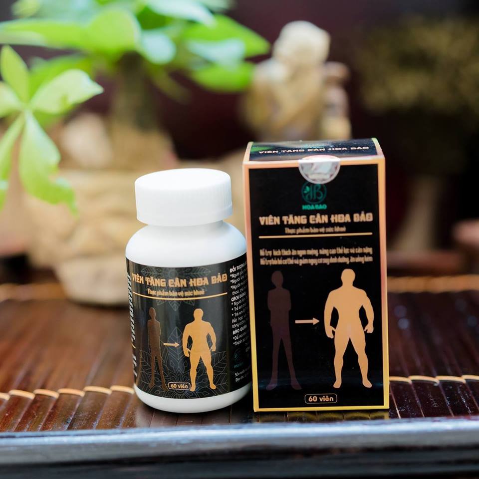 [Chính hãng] Viên tăng cân Hoa Bảo( Hộp Mới 22 Viên)