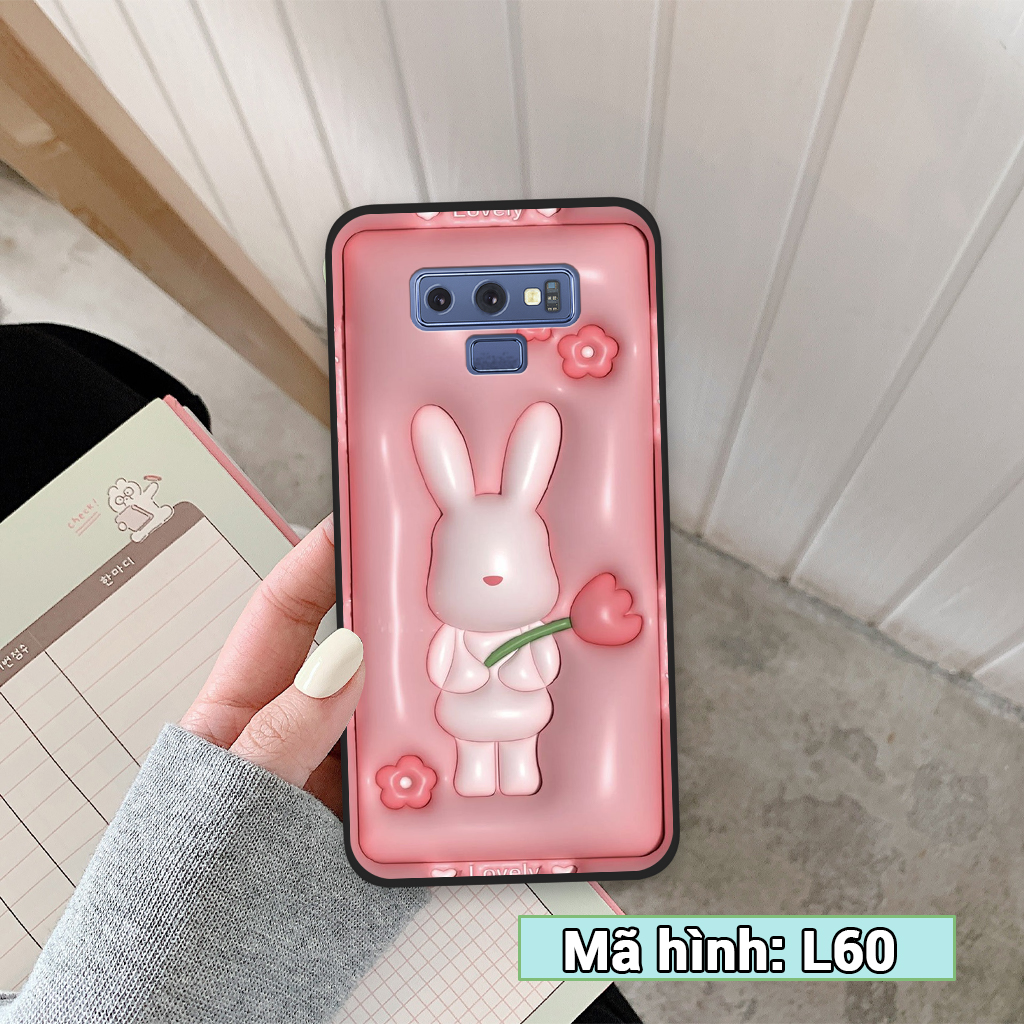 Ốp lưng Samsung Galaxy Note 8 / Note 9, ốp điện thoại samsung hình kẹo ngọt, gấu in 3D