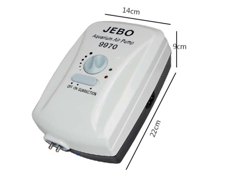 Sủi Oxy Tích Điện Cho Bể Cá Jebo 9970