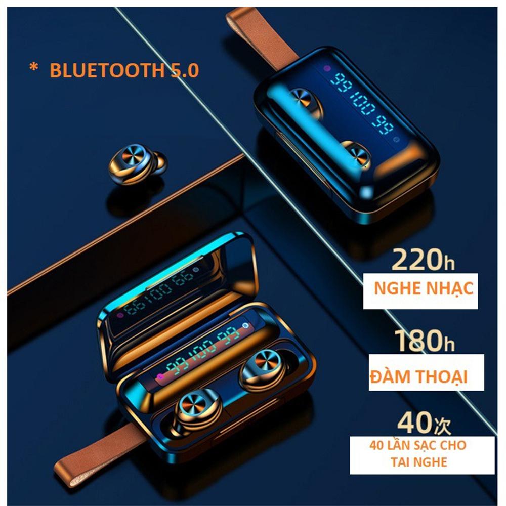 [BẢN QUỐC TẾ] Tai Nghe Bluetooth Kiêm Sạc Dự Phòng F9