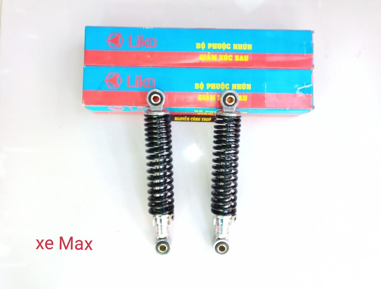 Phuộc sau xe max liko đen