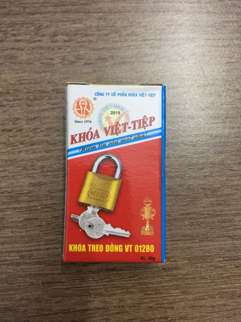 Khoá đồng bấm Việt tiệp 28P