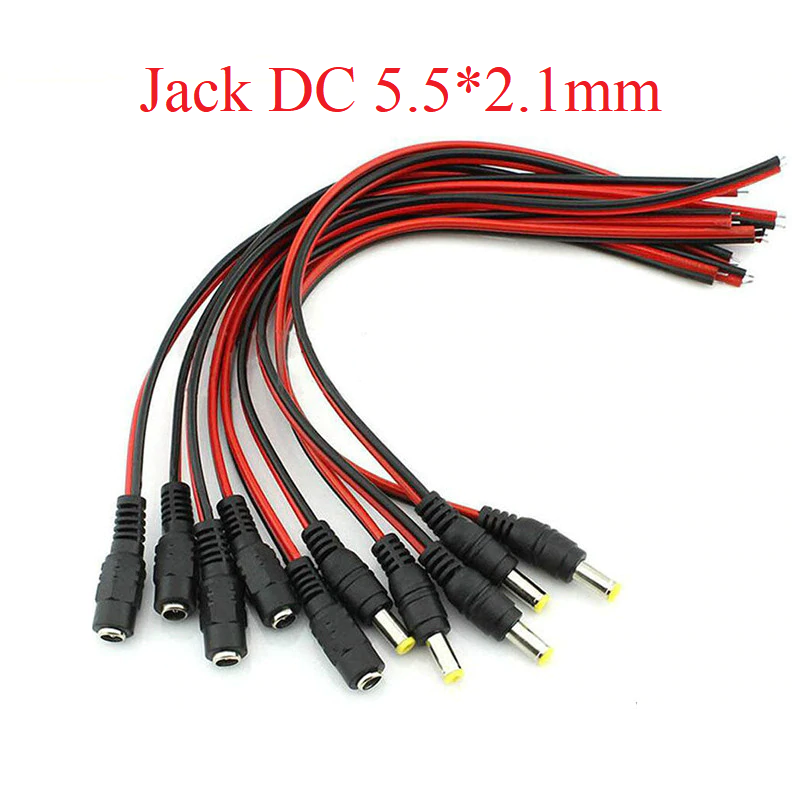 Dây Nguồn Có Jack Cắm DC 5.5*2.1 mm