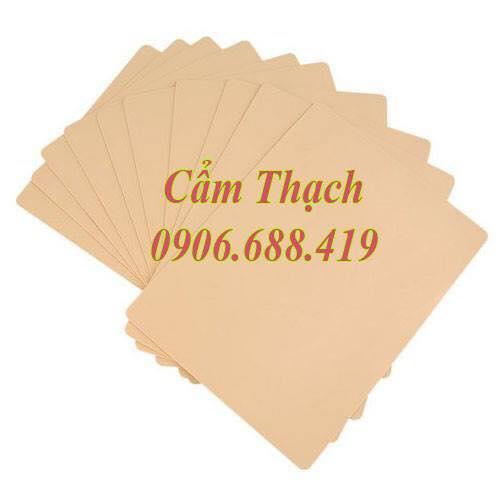 [HCM](5 miếng) Da giả phun xăm trơn hồng 19x14.5cm