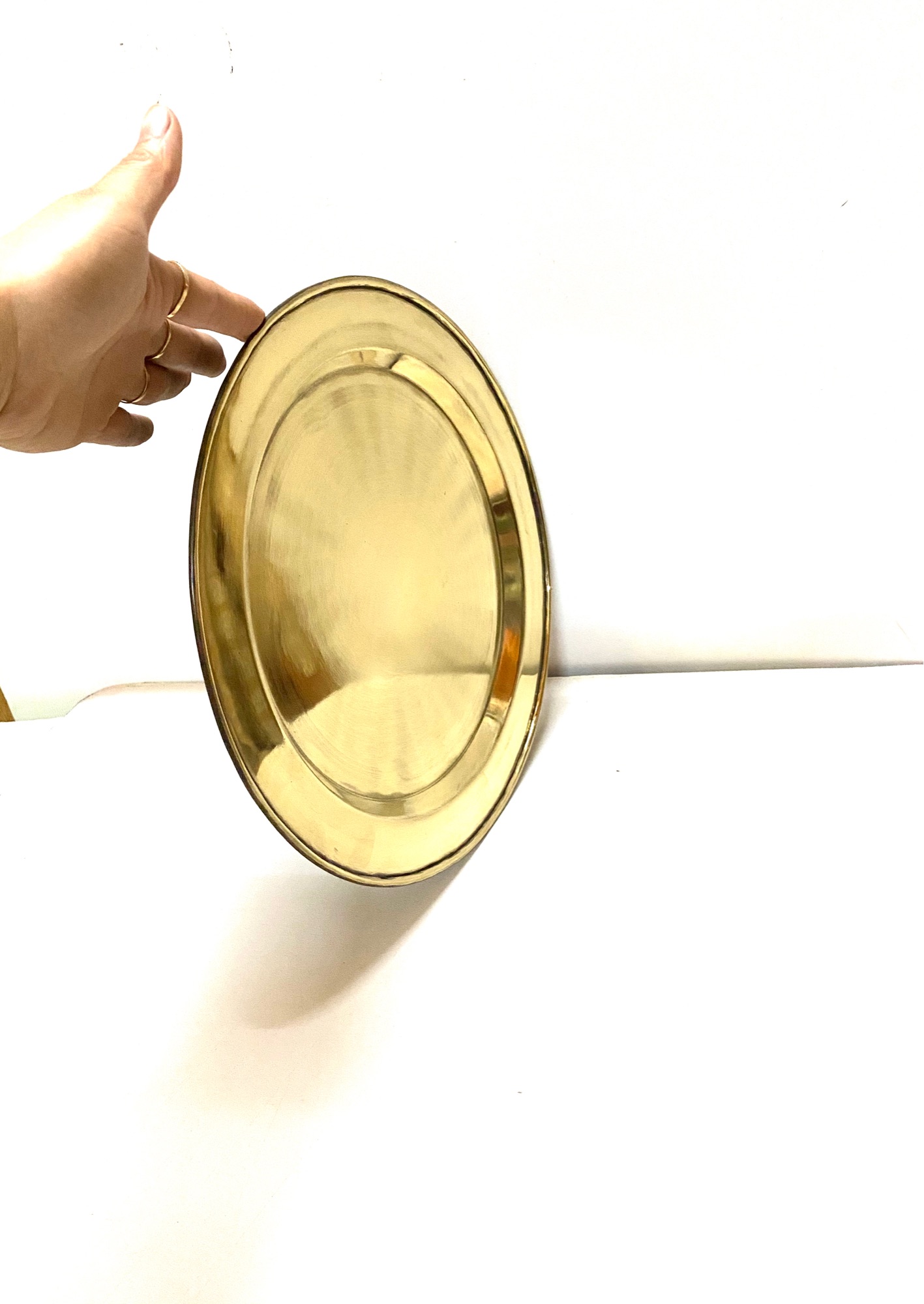 MÂM ĐỒNG 30 cm CHẤT LIỆU BẰNG ĐỒNG 100