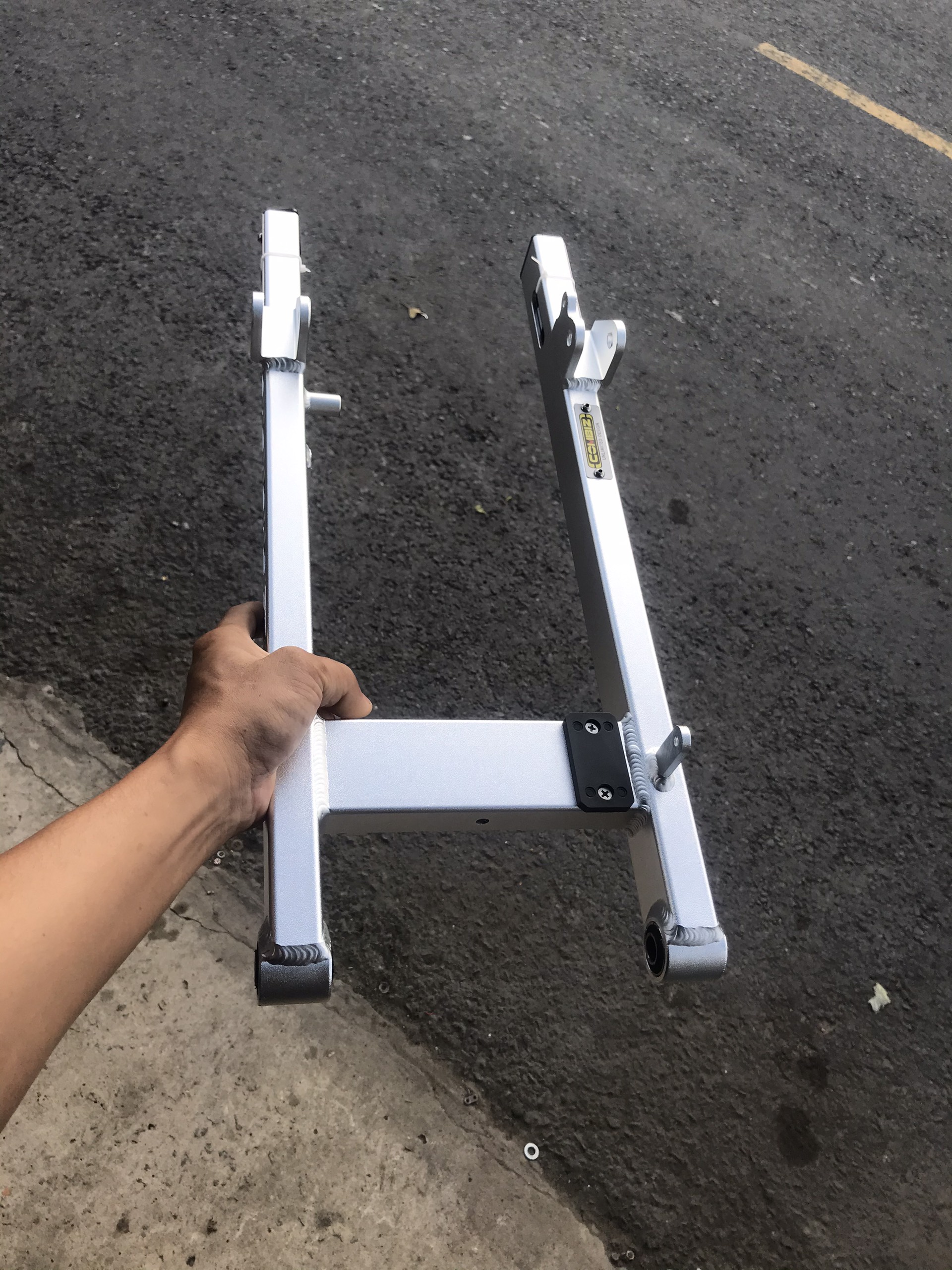 Gắp Nhôm combiz phay lổ dài 54cm