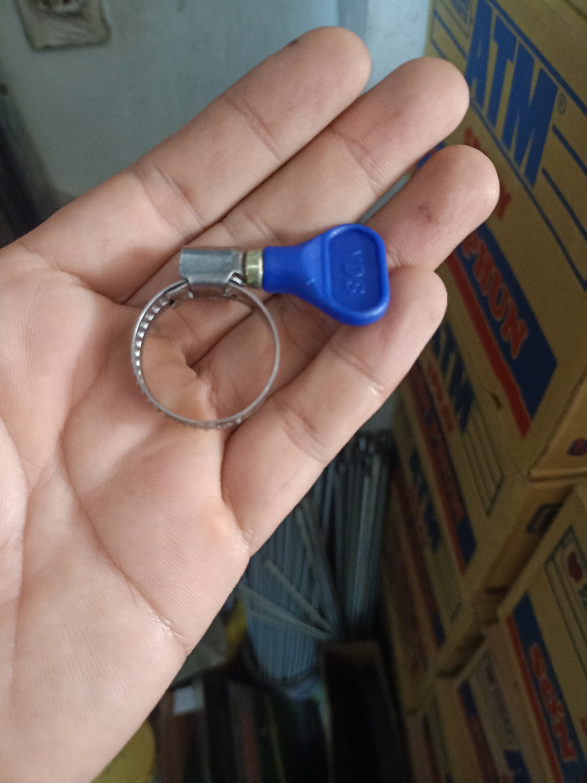 Đai siết inox, cổ dê inox size 16 - 25