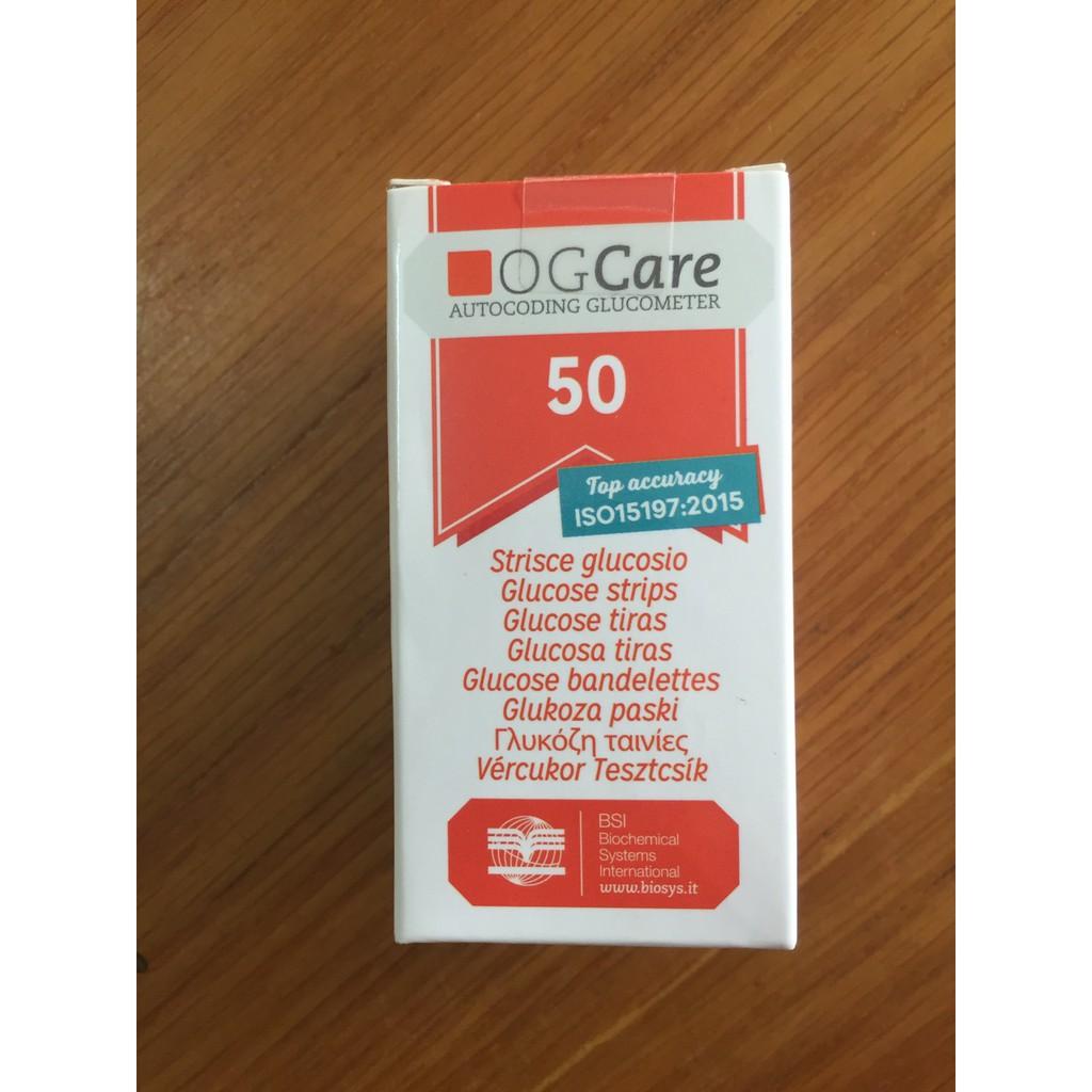 Que thử đường huyết Ogcare