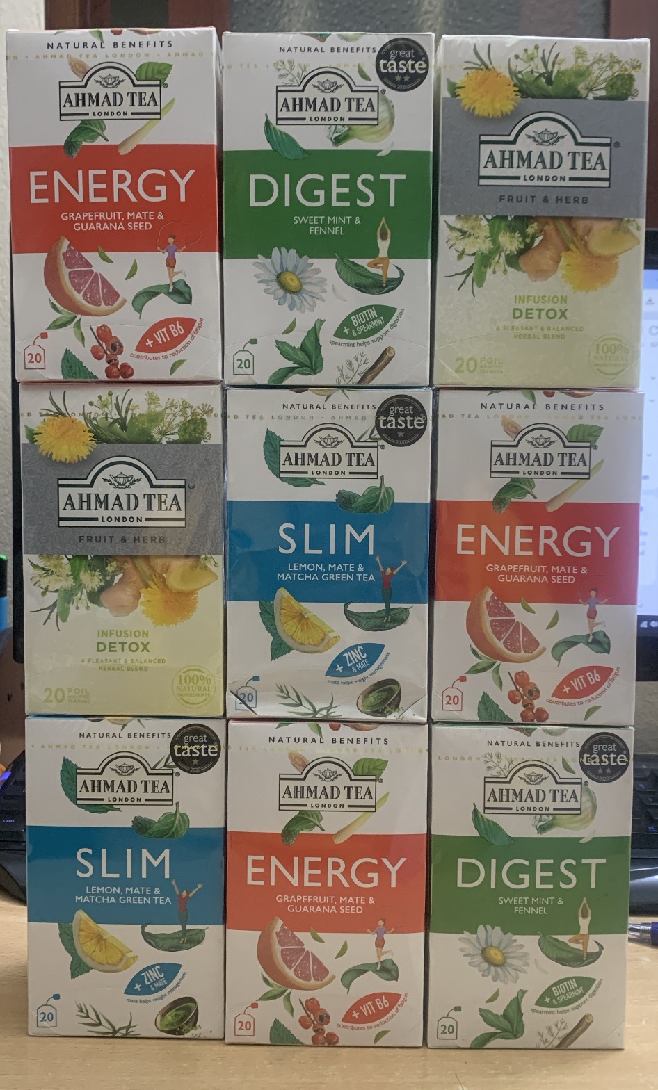 [HÀNG SALE 50%] Trà AHMAD - Ahmad Tea 40g/20bags