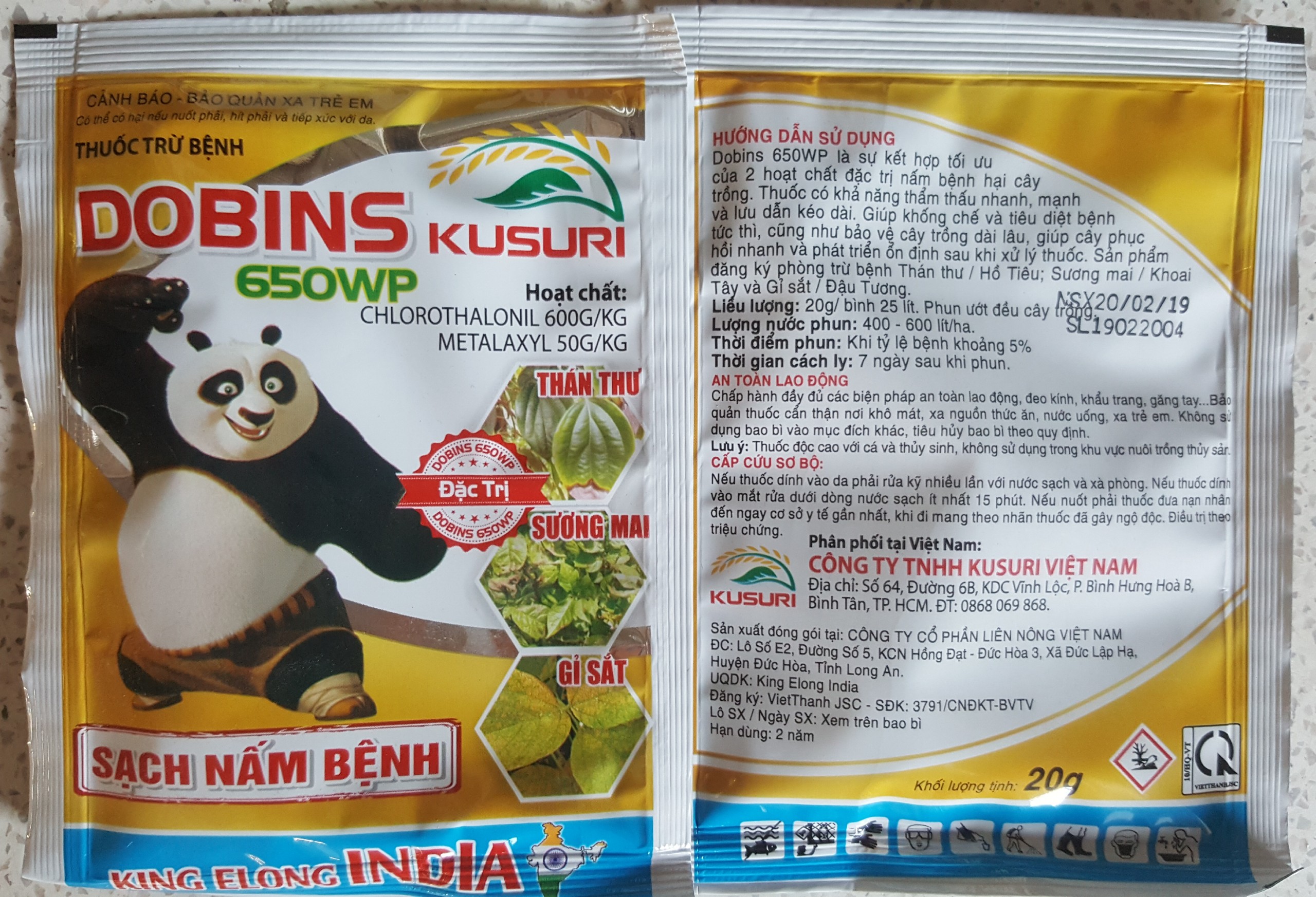 DOBINS - Thuốc trừ nấm bệnh cây trồng