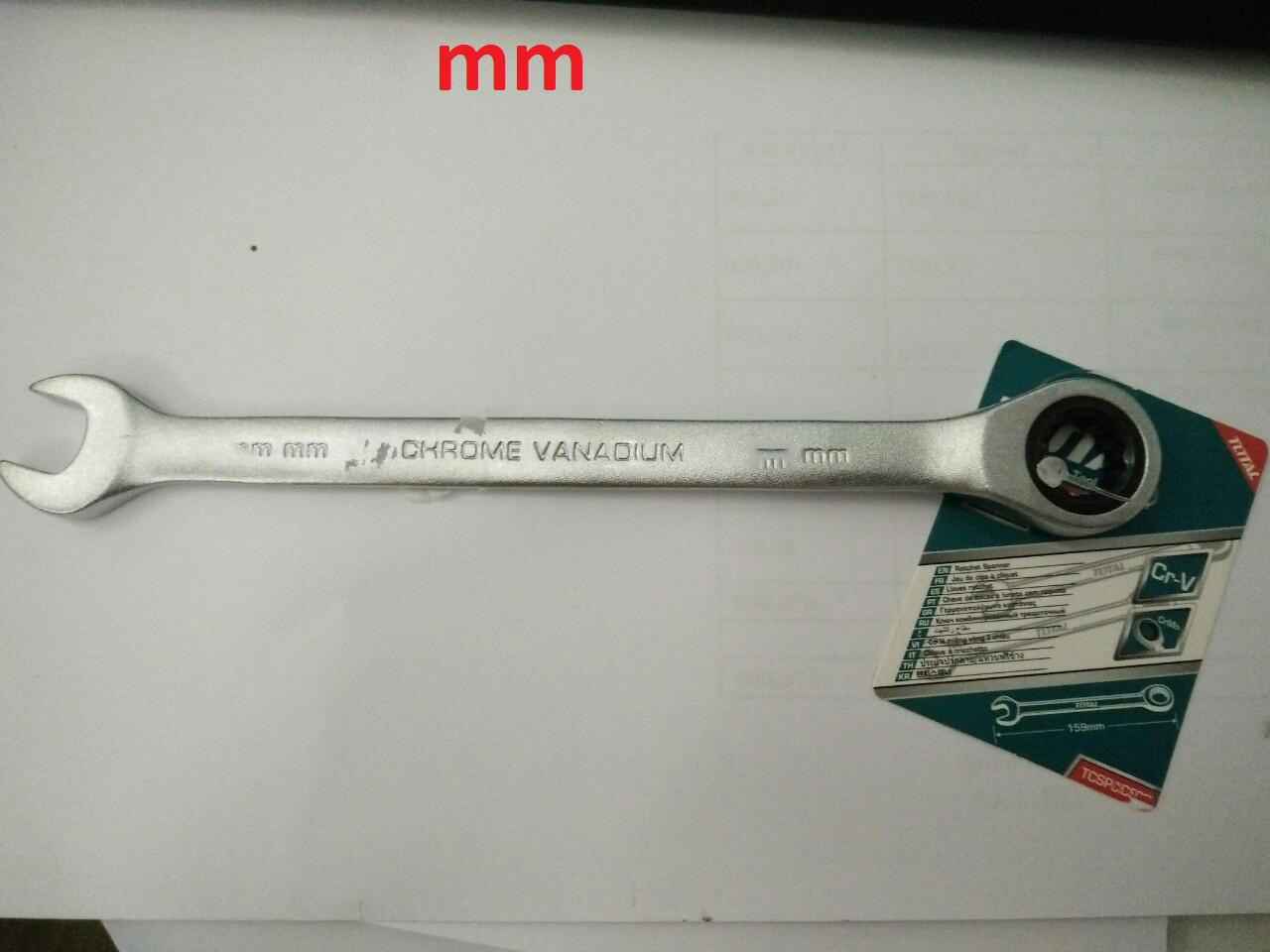 10mm cờ lê vòng miệng tự động hai chiều total tcspar101