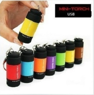 Đèn pin sạc  chống nước kiêm móc khóa mini torch- den pin cam tay - móc khóa đèn pin - moc khoa -  - đèn bão - đèn cắm trại dã ngoại