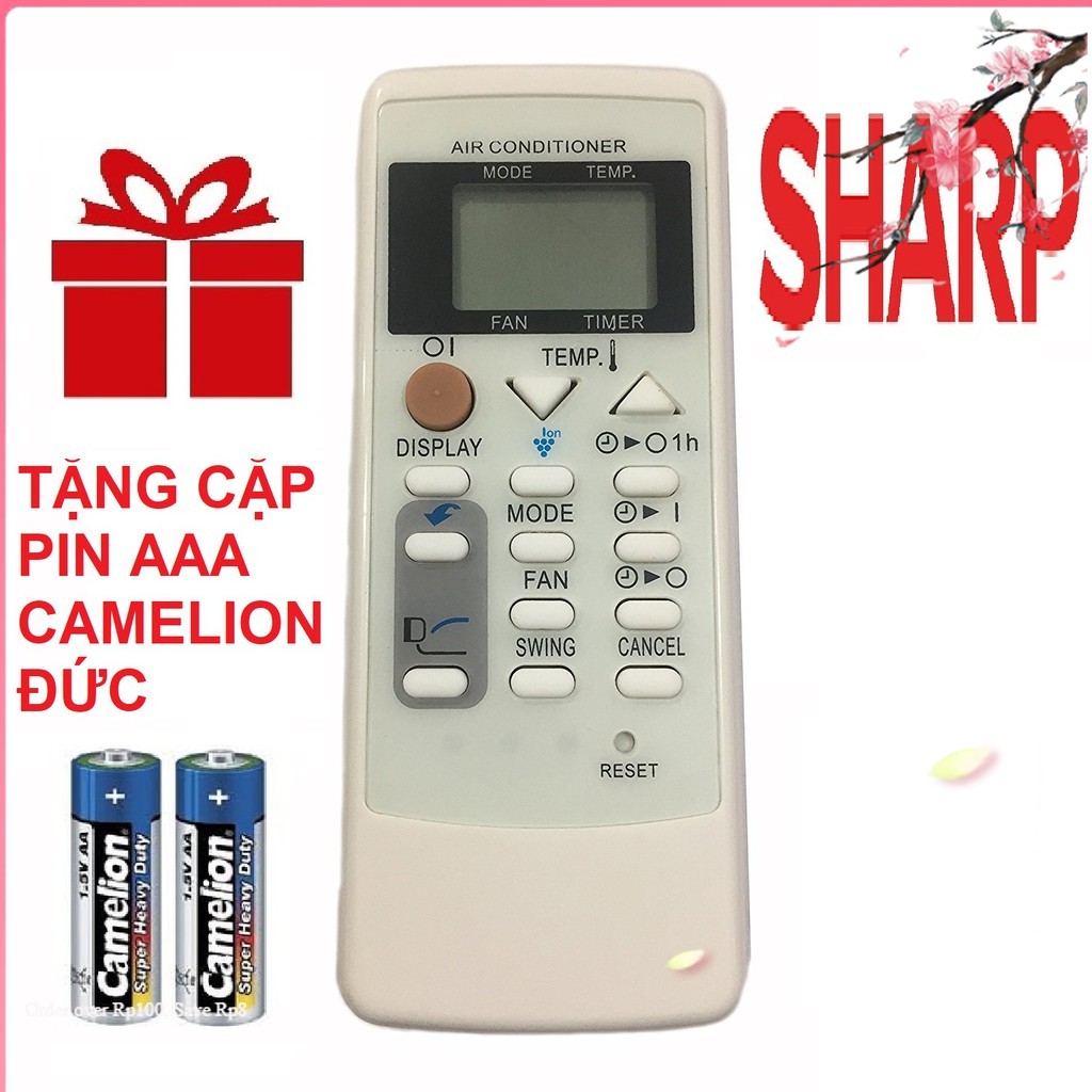 Remote máy lạnh SHARP CRMC-A751JBEZ - Điều khiển điều hòa SHARP CRMC-A751JBEZ [Cam kết chất lượng, BH 6 tháng]