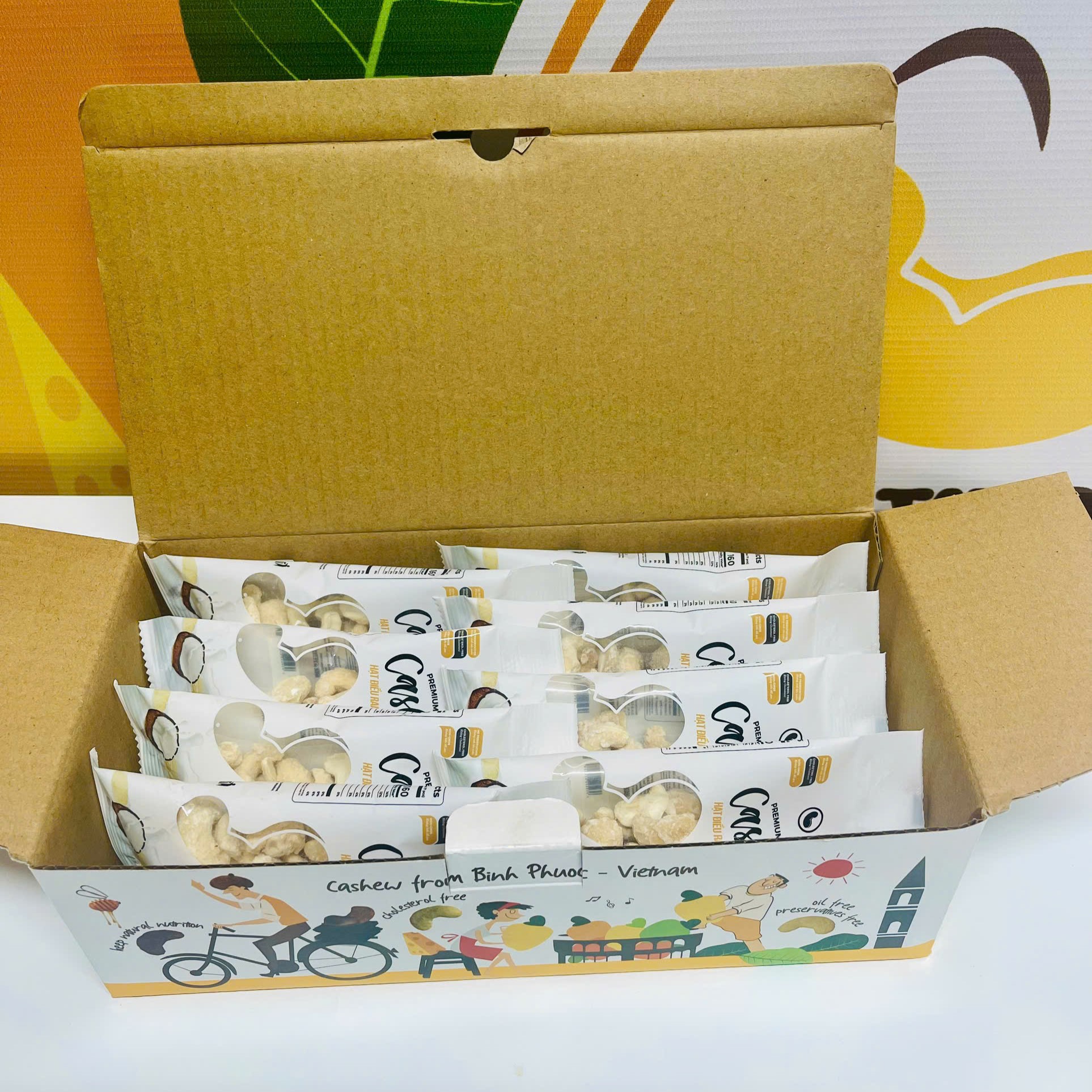 Điều Rang Nước Cốt Dừa Cao Cấp 50gr