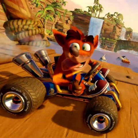 Đĩa game Crash Team Racing  PS4