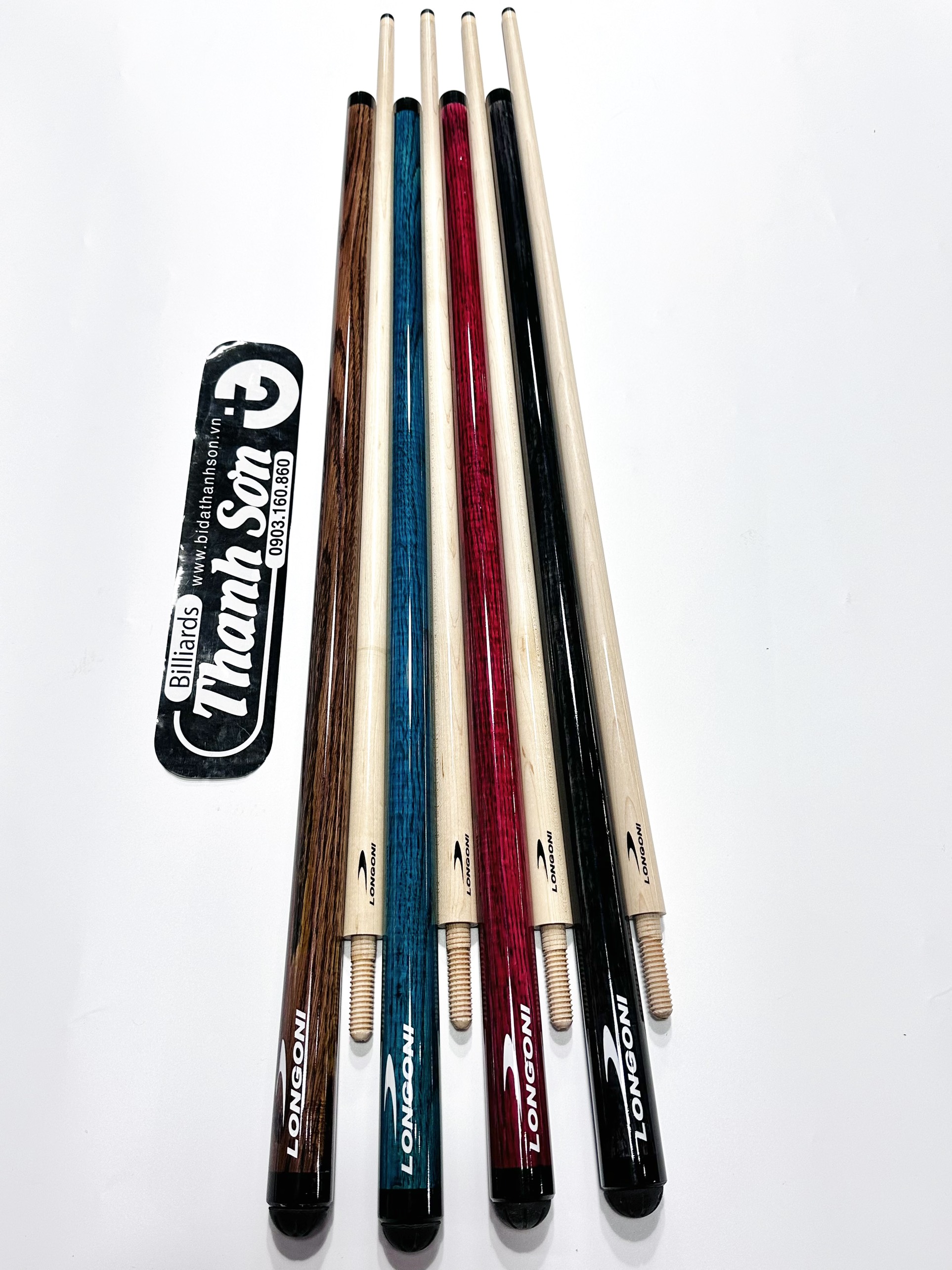 Cơ Bida Líp Longonil hàng đặt - 11.5mm( tặng bao cơ+ bao tay)